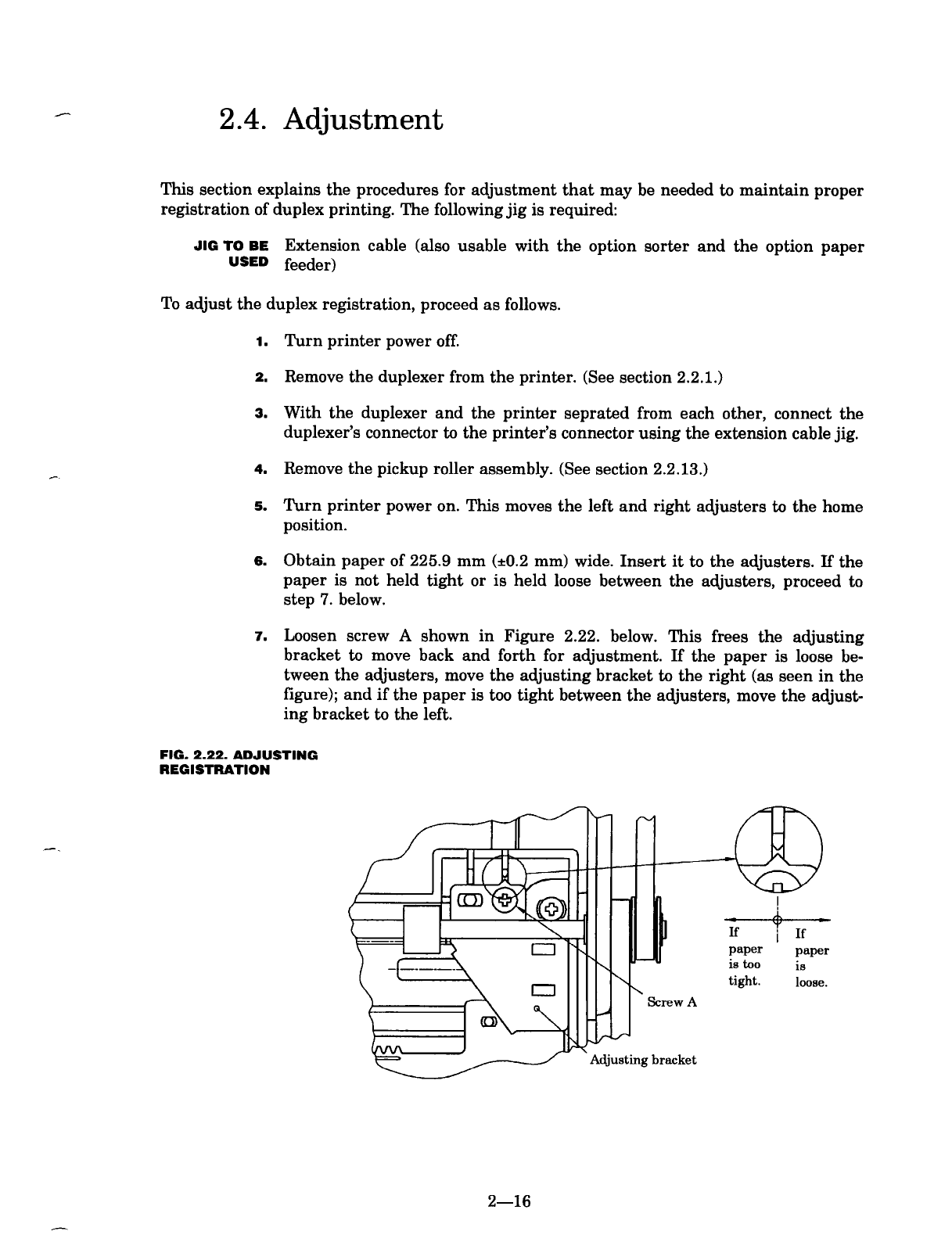 KYOCERA Options Duplexer-DU-1 for FS-1500 3500 Parts and Service Manual-2